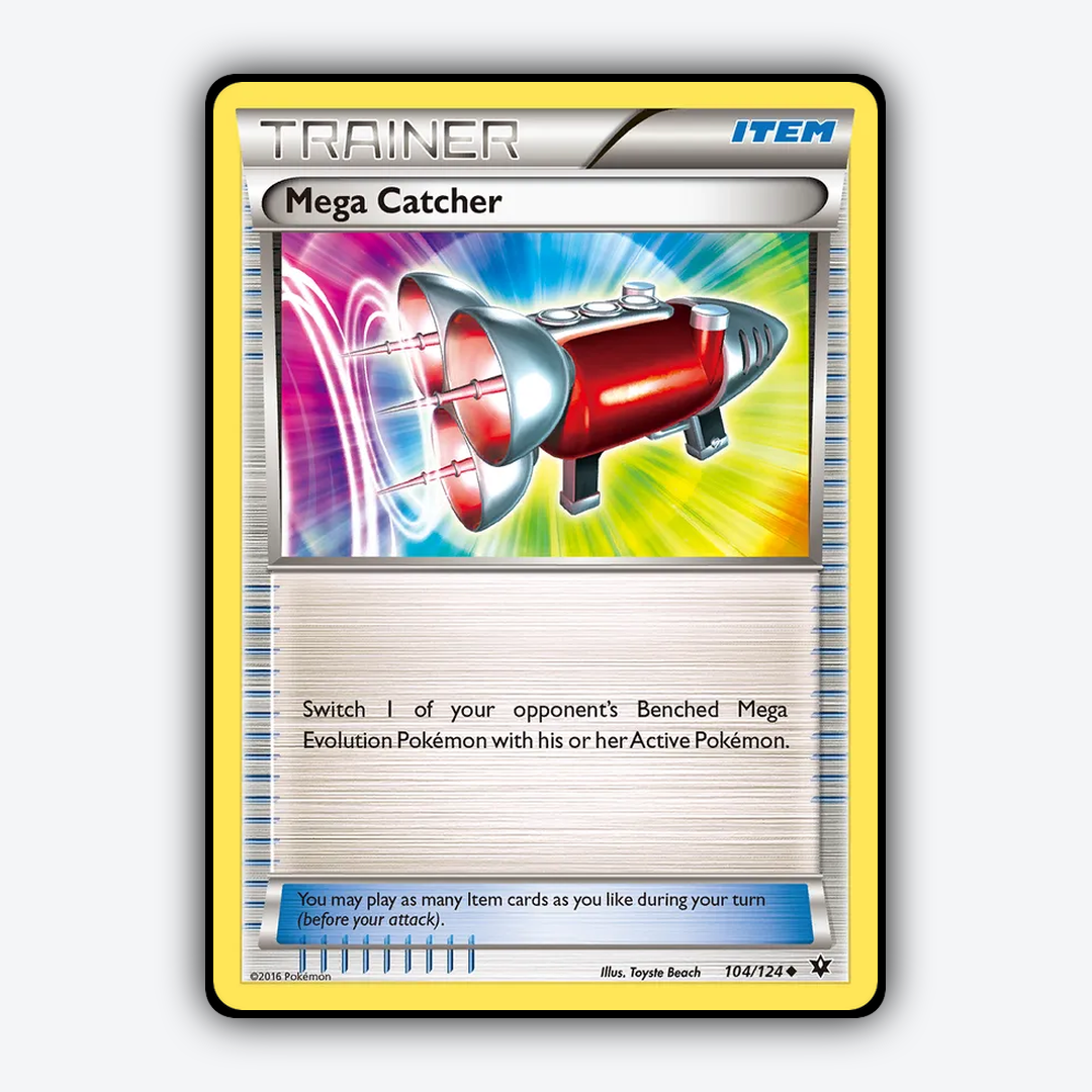 Mega Catcher 104/124 - Fates Collide Set - Card Rug