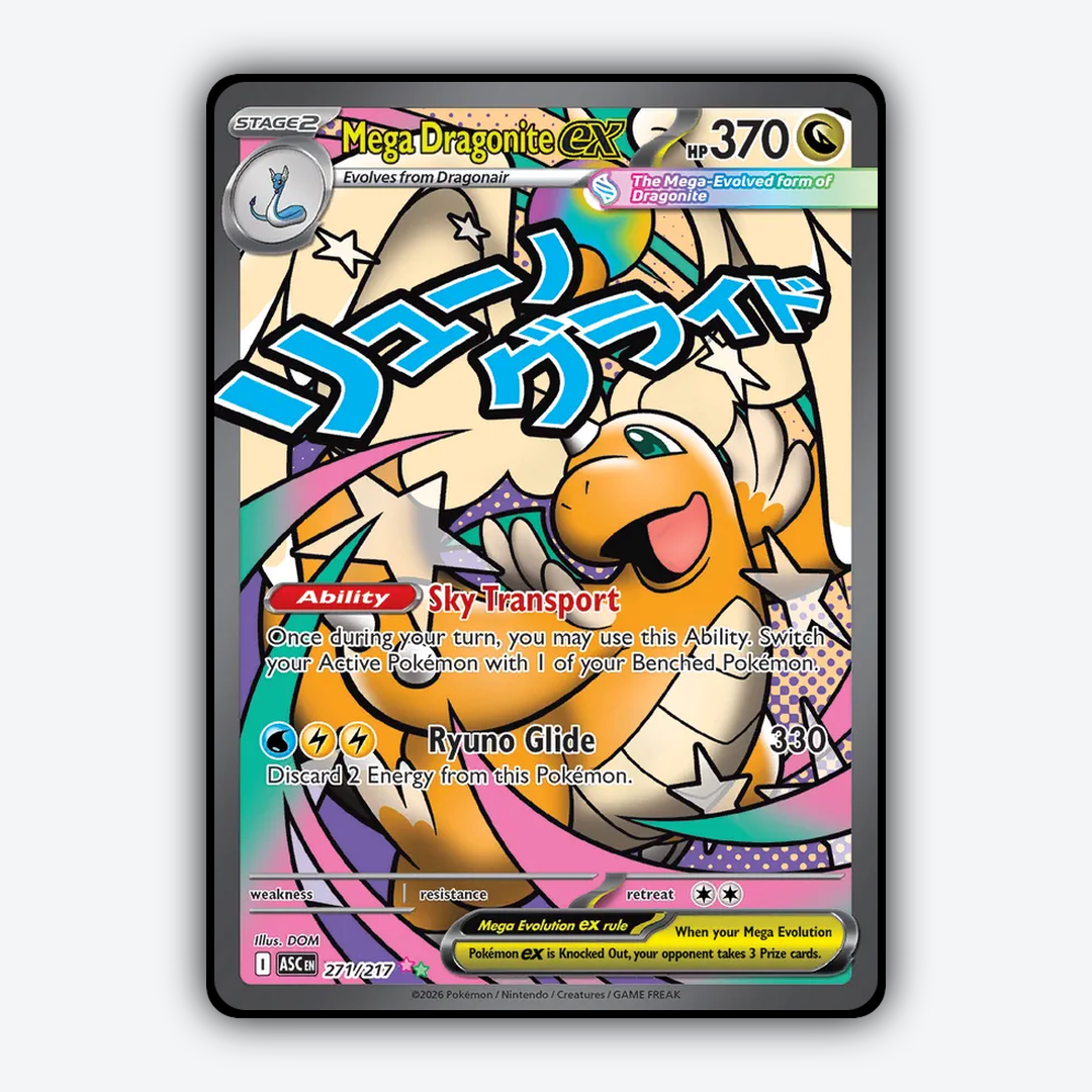 Mega Dragonite ex 271/217 - Ascended Heroes Set - Card Rug