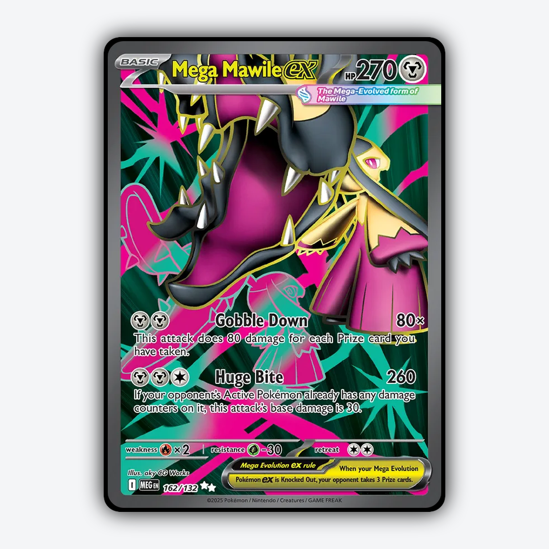 Mega Mawile ex #162 - Mega Evolution Set - Card Rug