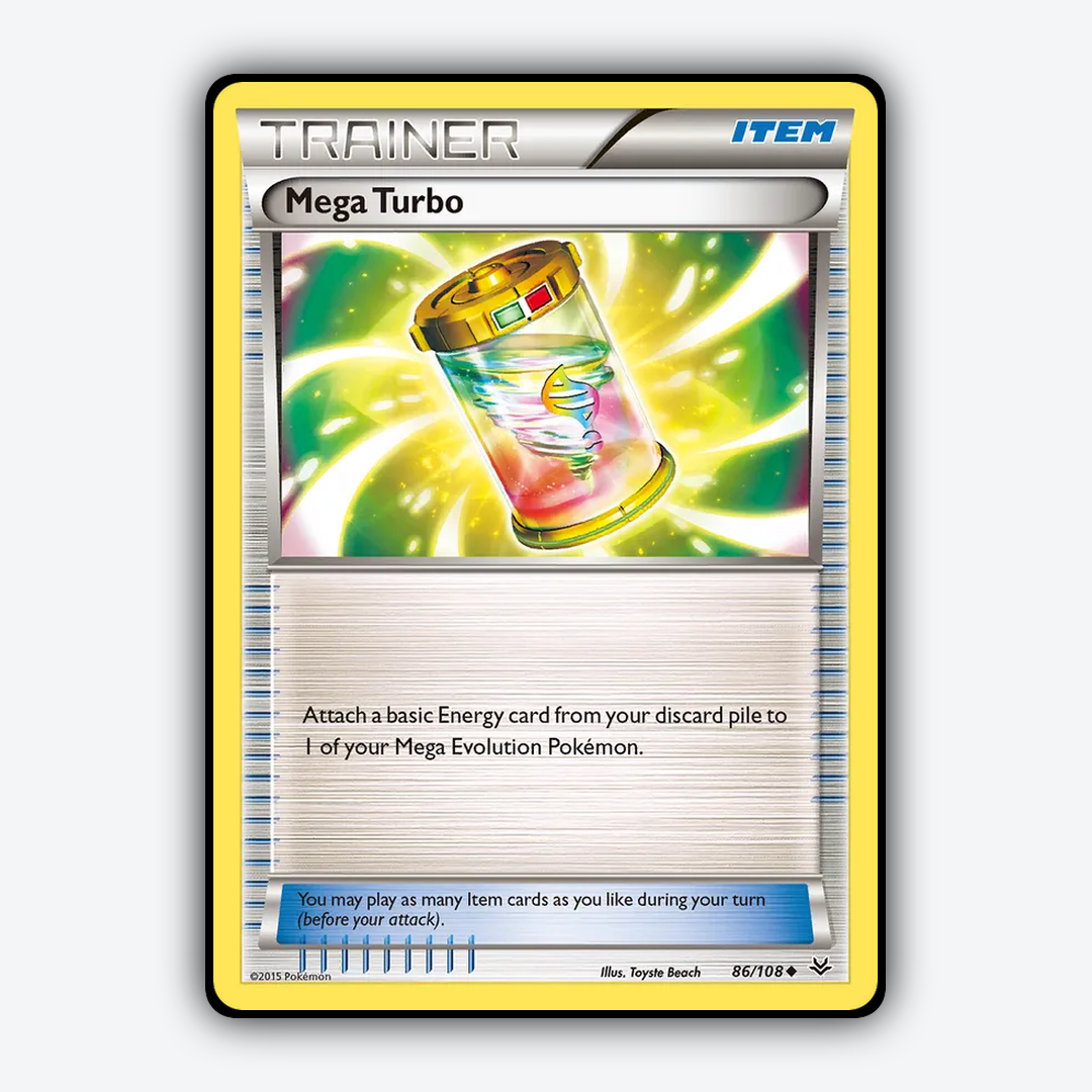 Mega Turbo 086/108 - Roaring Skies Set - Card Rug