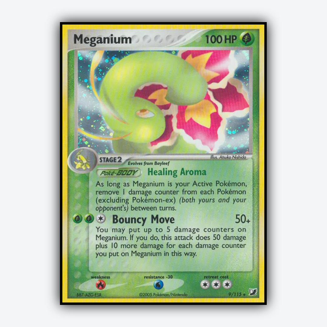 Meganium 009/115 - Unseen Forces Set - Card Rug