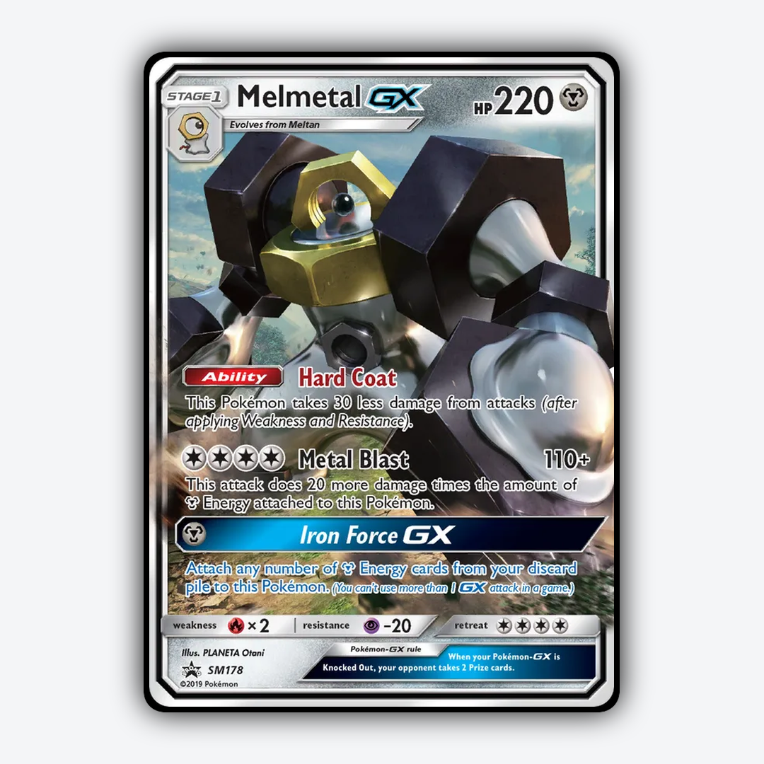 Melmetal-GX #178 - SM Black Star Promos Set - Card Rug