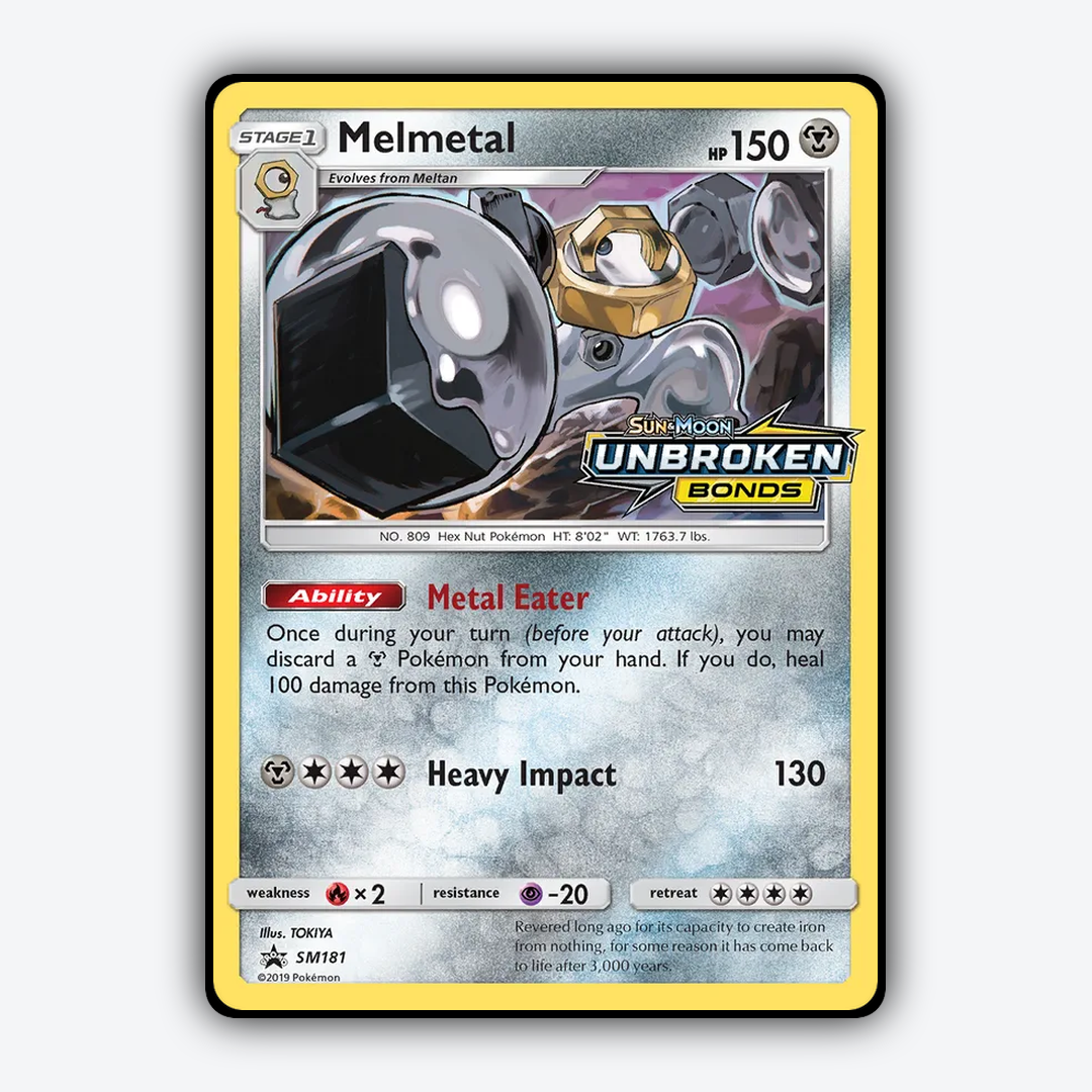 Melmetal #181 - SM Black Star Promos Set - Card Rug