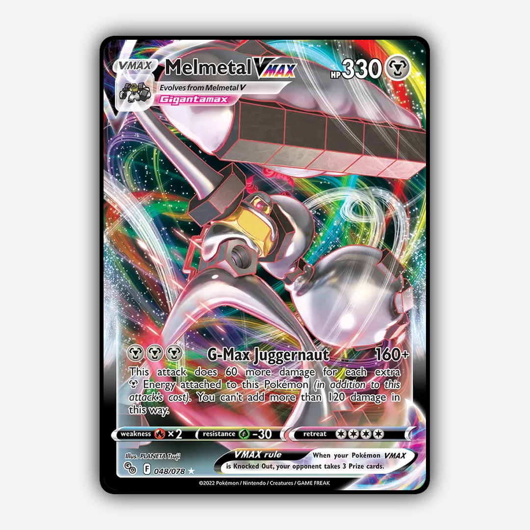 Melmetal VMAX 048/78 - Pokémon GO Set - Card Rug