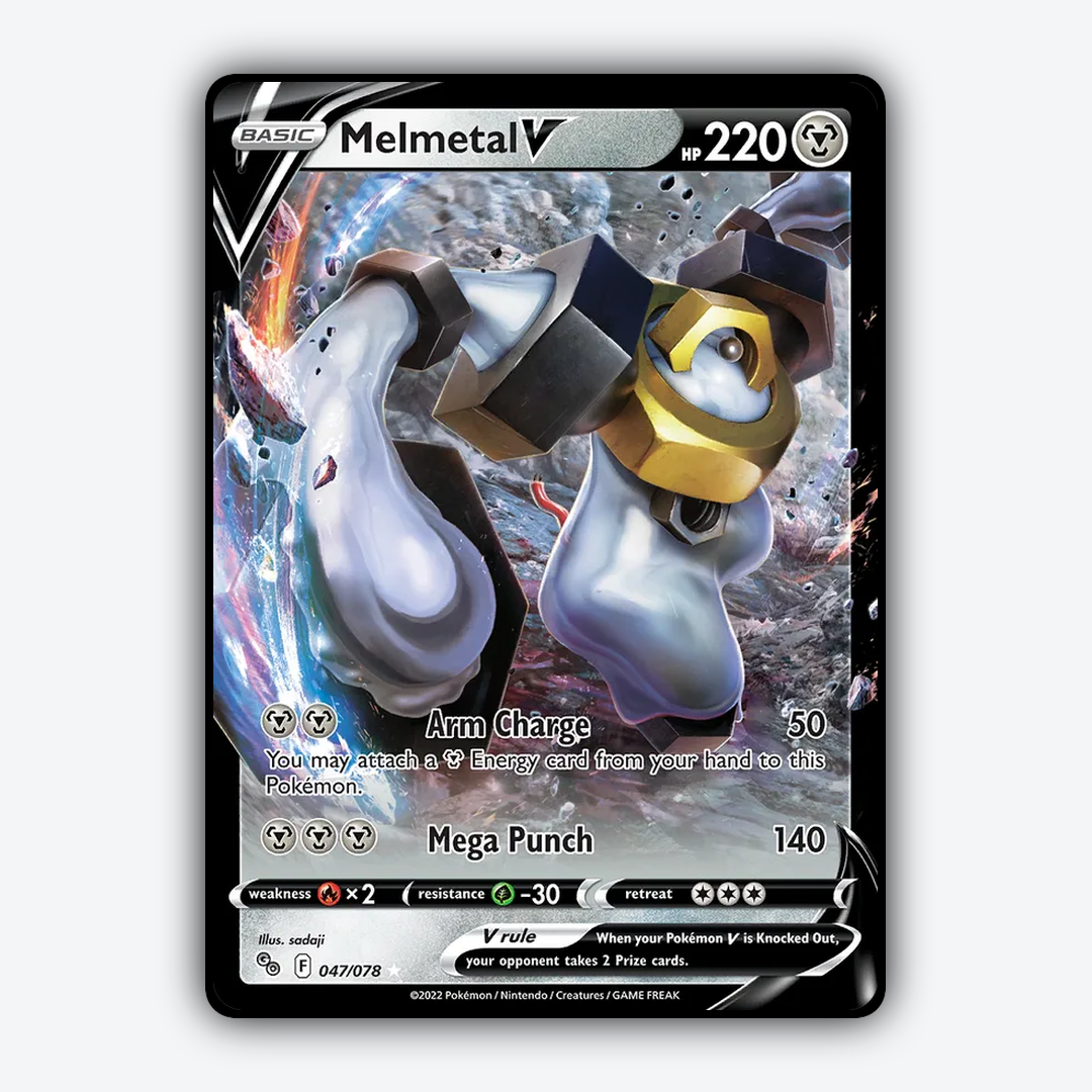 Melmetal V 047/78 - Pokémon GO Set - Card Rug