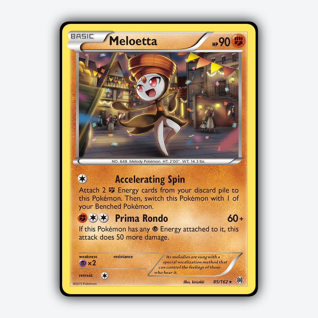 Meloetta 085/162 - BREAKthrough Set - Card Rug