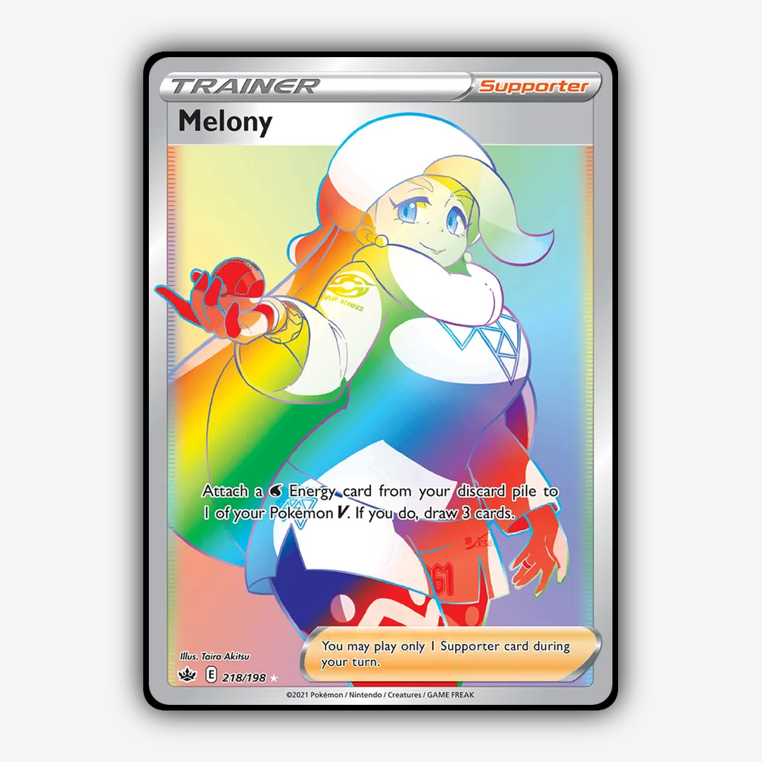 Melony 218/198 - Chilling Reign Set - Card Rug