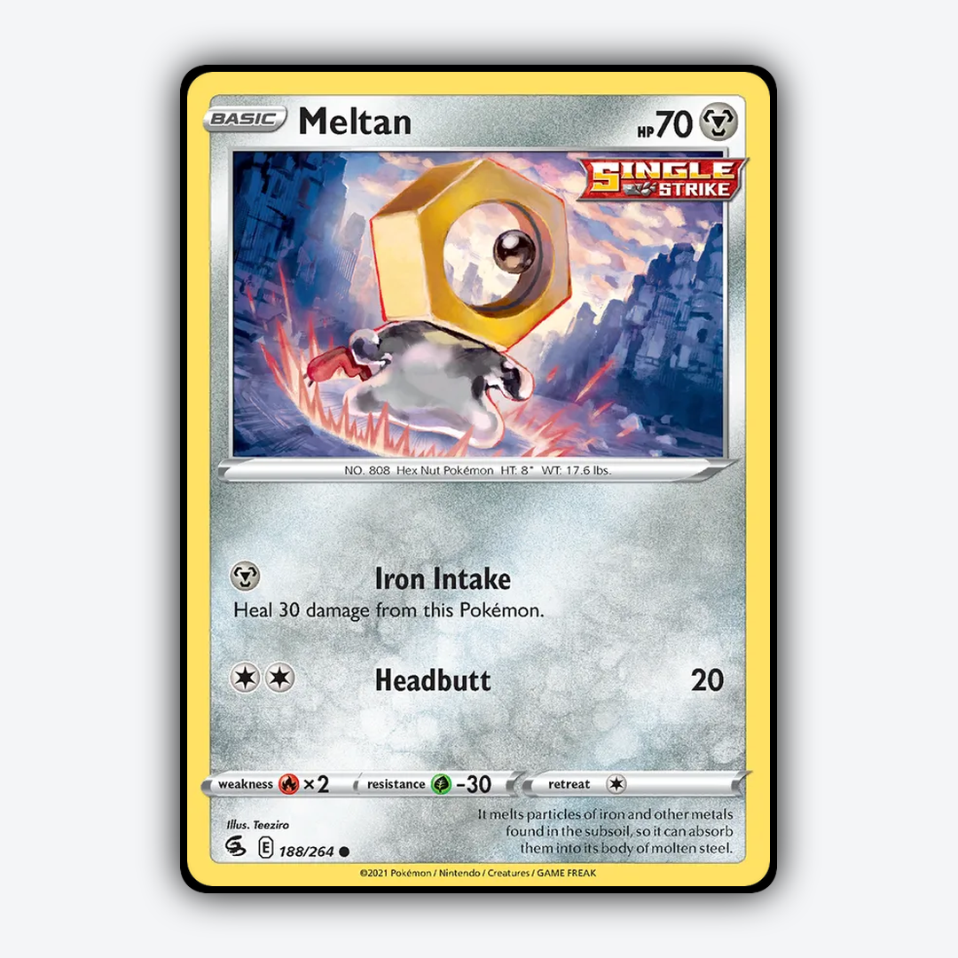 Meltan 188/264 - Fusion Strike Set - Card Rug