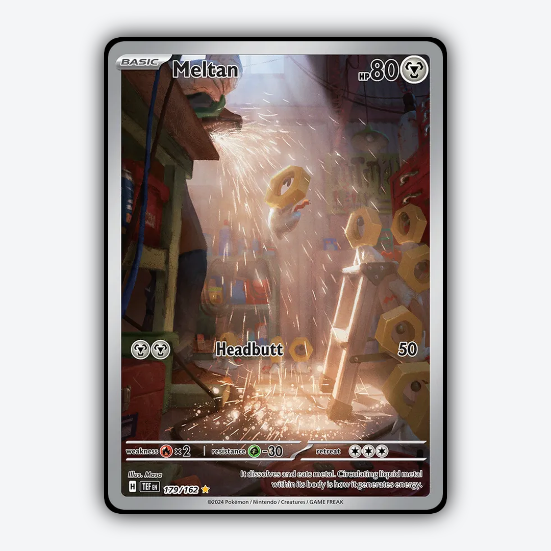 Meltan 179/162 - Temporal Forces Set - Card Rug