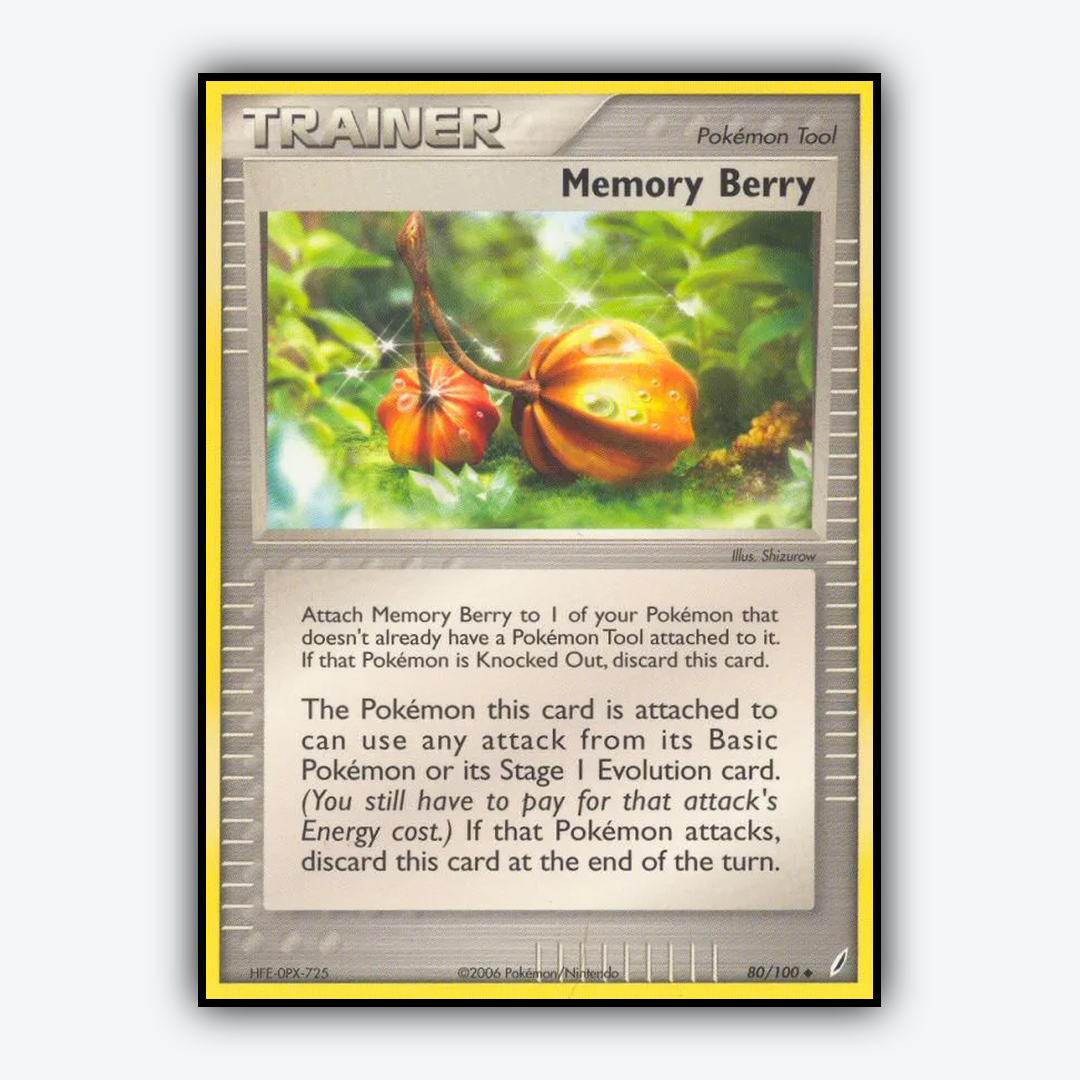 Memory Berry 080/100 - Crystal Guardians Set - Card Rug