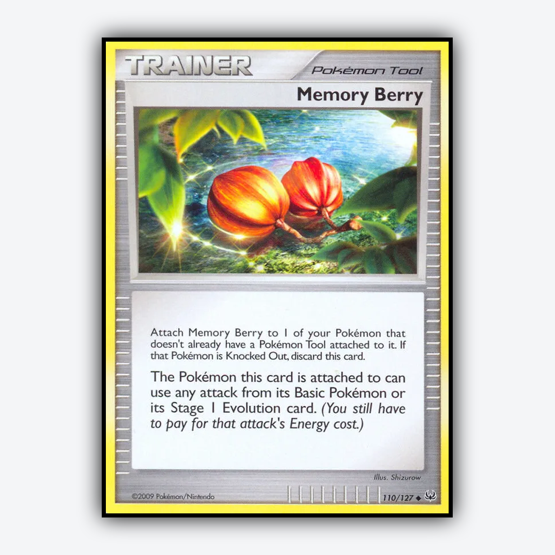 Memory Berry 110/127 - Platinum Set - Card Rug