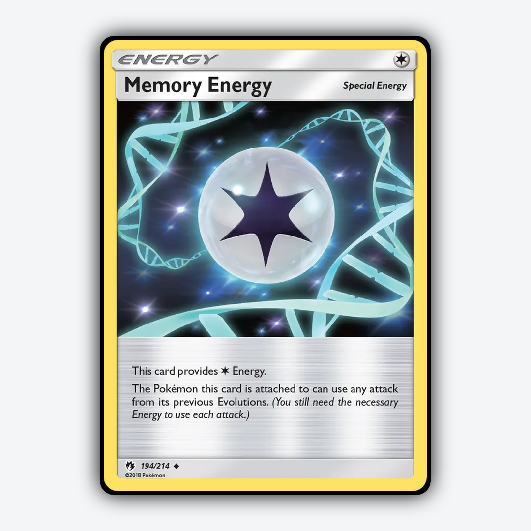 Memory Energy 194/214 - Lost Thunder Set - Card Rug