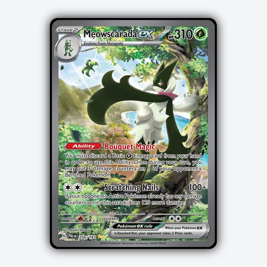Meowscarada ex 256/193 - Paldea Evolved Set - Card Rug