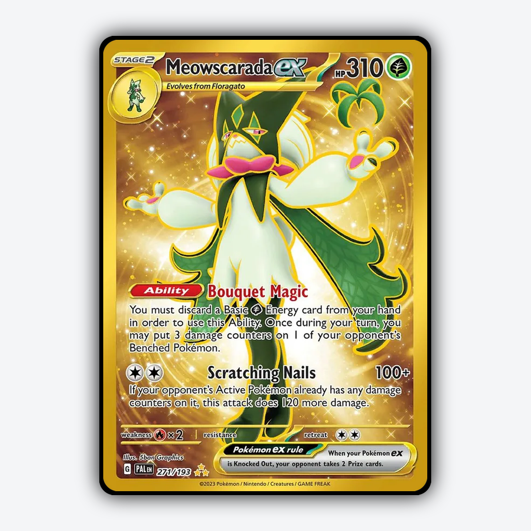 Meowscarada ex 271/193 - Paldea Evolved Set - Card Rug