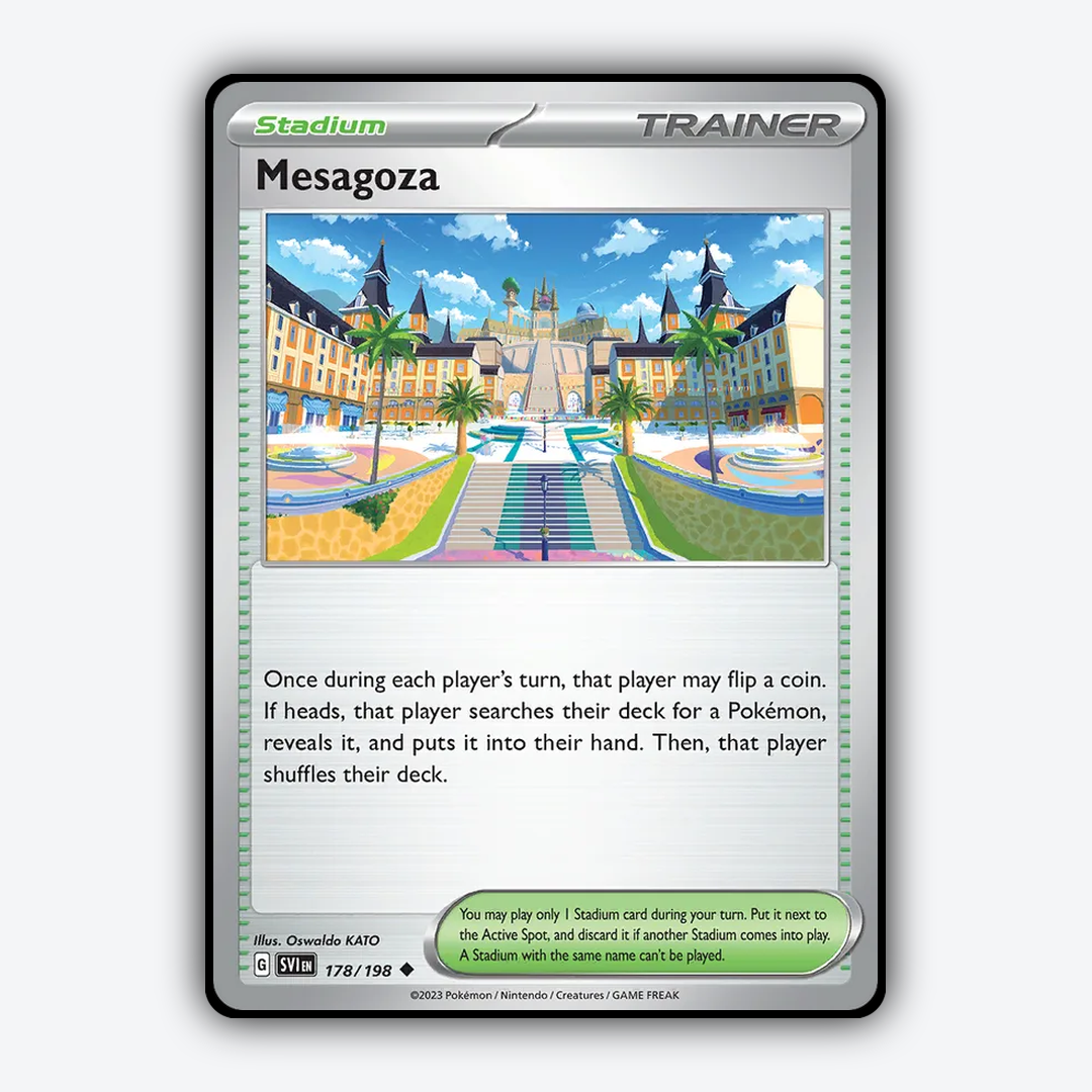 Mesagoza 178/198 - Scarlet & Violet Set - Card Rug