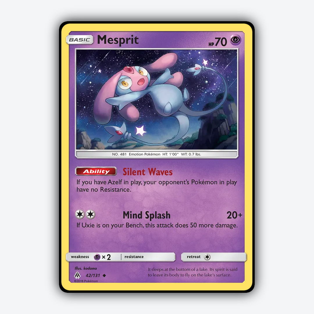 Mesprit 042/131 - Forbidden Light Set - Card Rug
