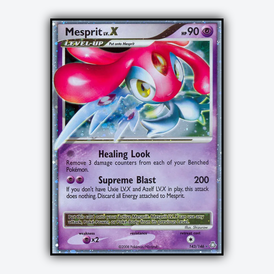 Mesprit LV.X 143/146 - Legends Awakened Set - Card Rug