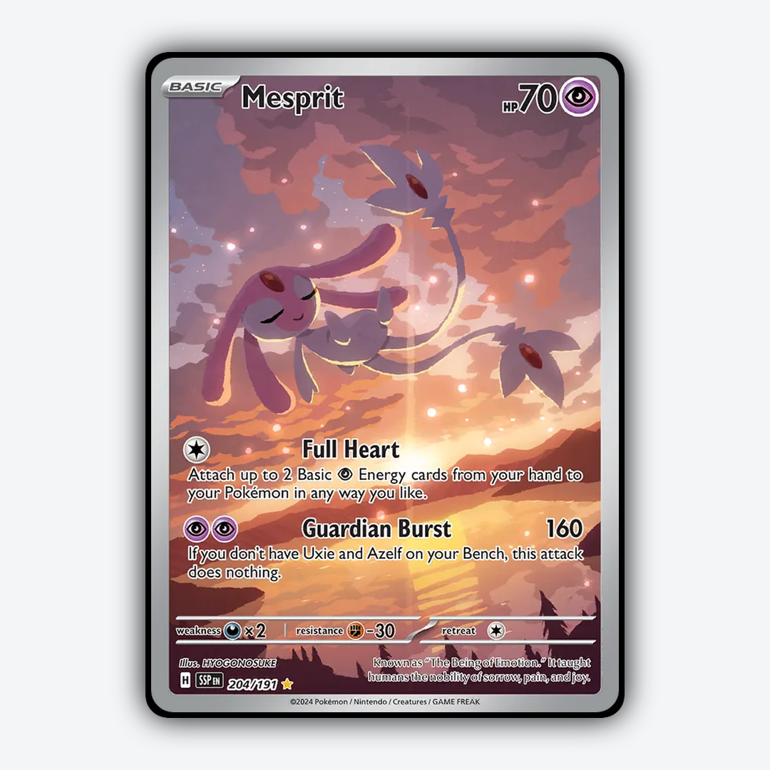 Mesprit #204 - Surging Sparks Set - Card Rug