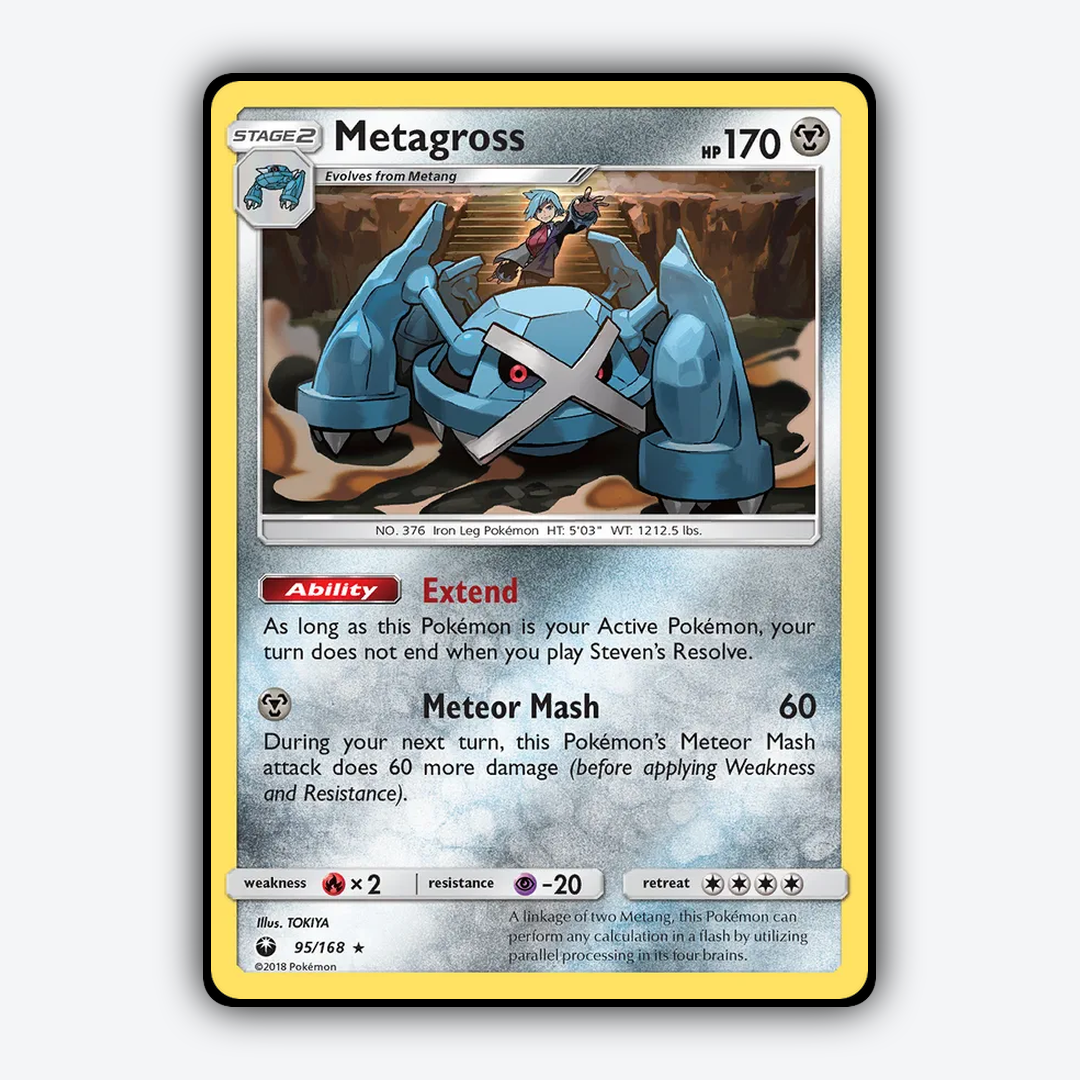 Metagross 095/168 - Celestial Storm Set - Card Rug