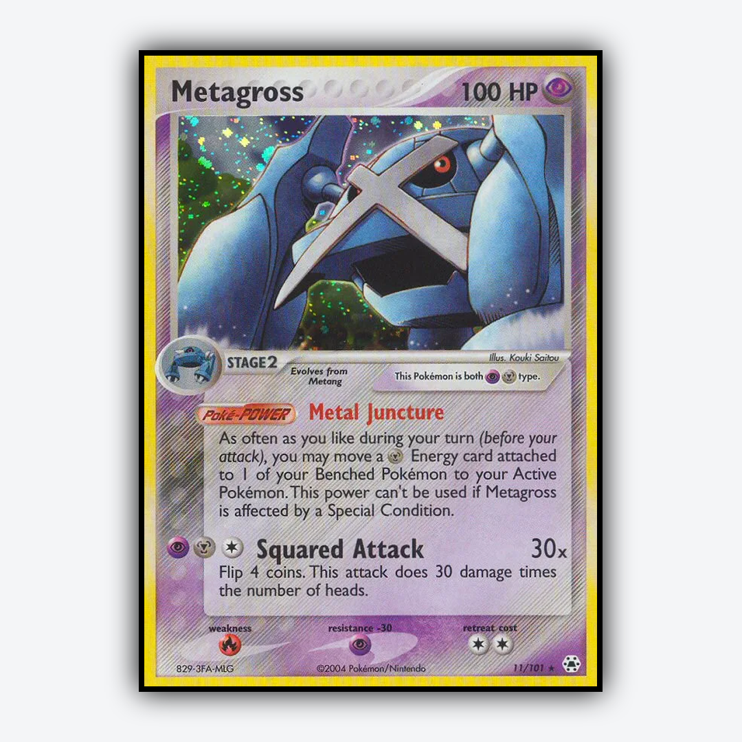 Metagross 011/101 - Hidden Legends Set - Card Rug