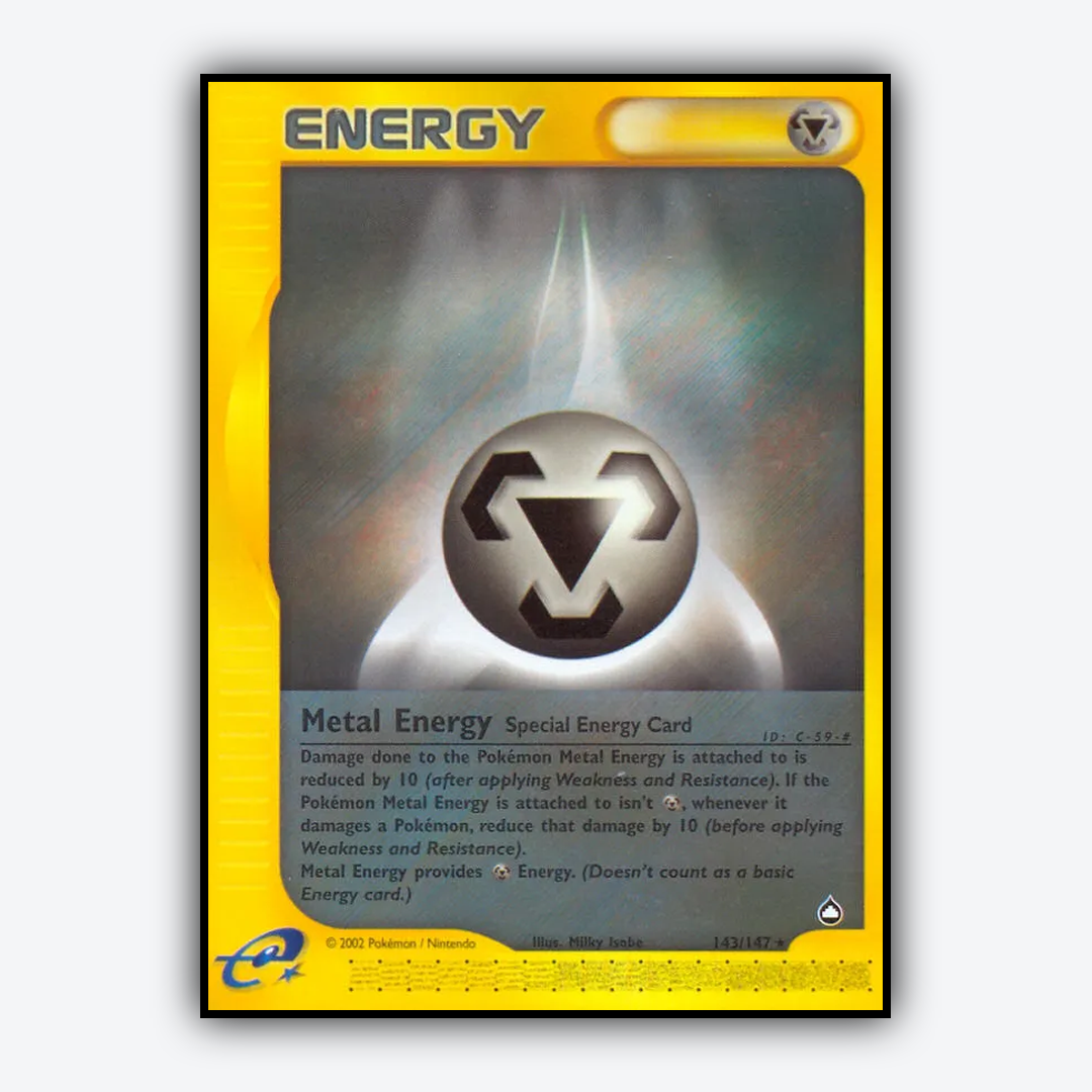 Metal Energy 143/147 - Aquapolis Set - Card Rug