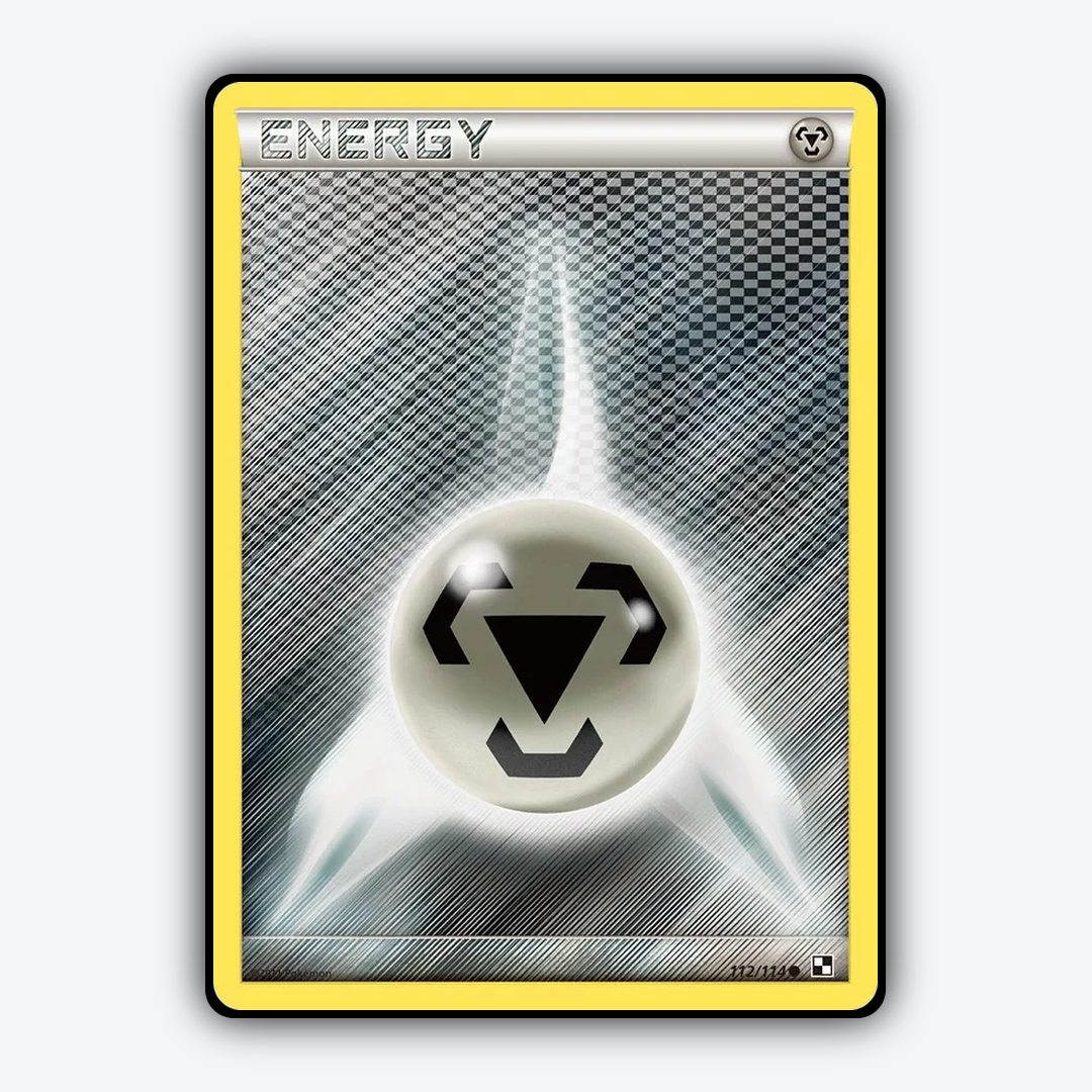 Metal Energy 112/114 - Black & White Set - Card Rug