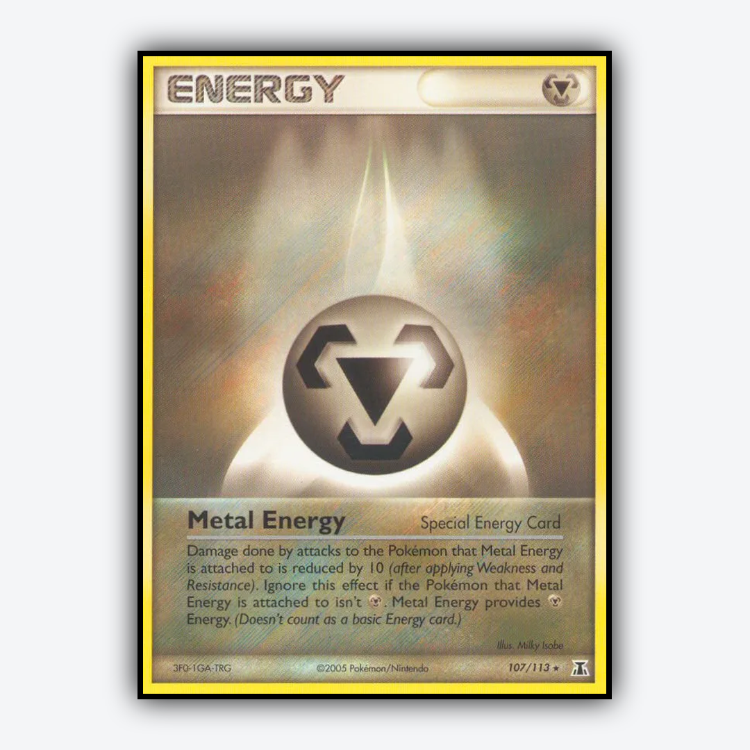 Metal Energy 107/113 - Delta Species Set - Card Rug