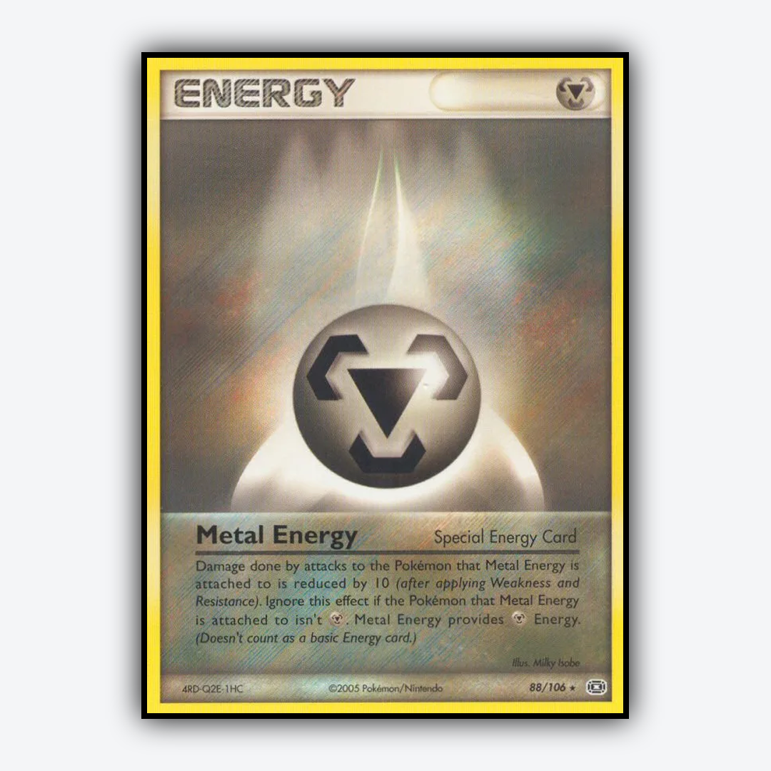 Metal Energy 088/106 - Emerald Set - Card Rug