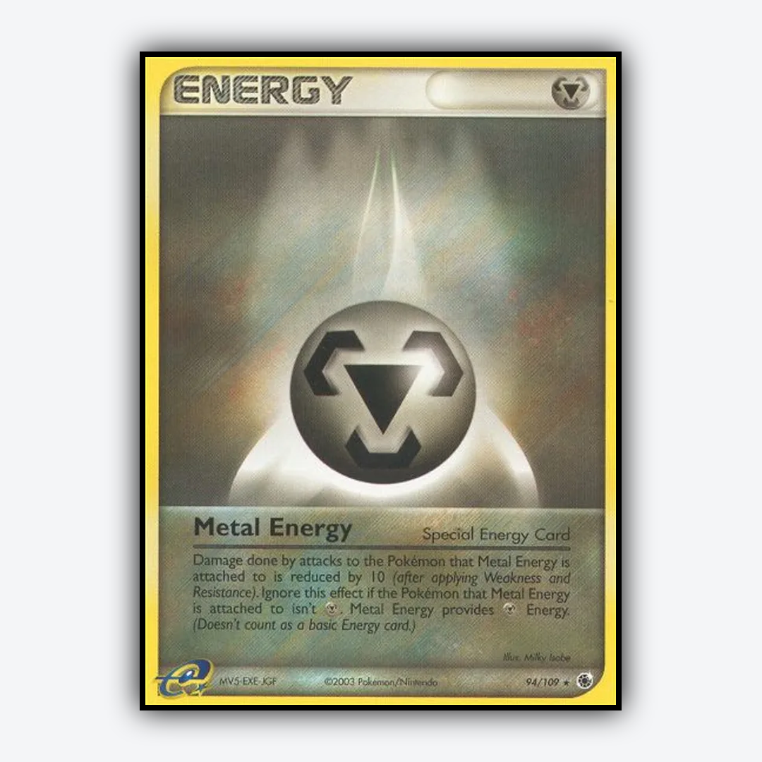 Metal Energy 094/109 - Ruby & Sapphire Set - Card Rug