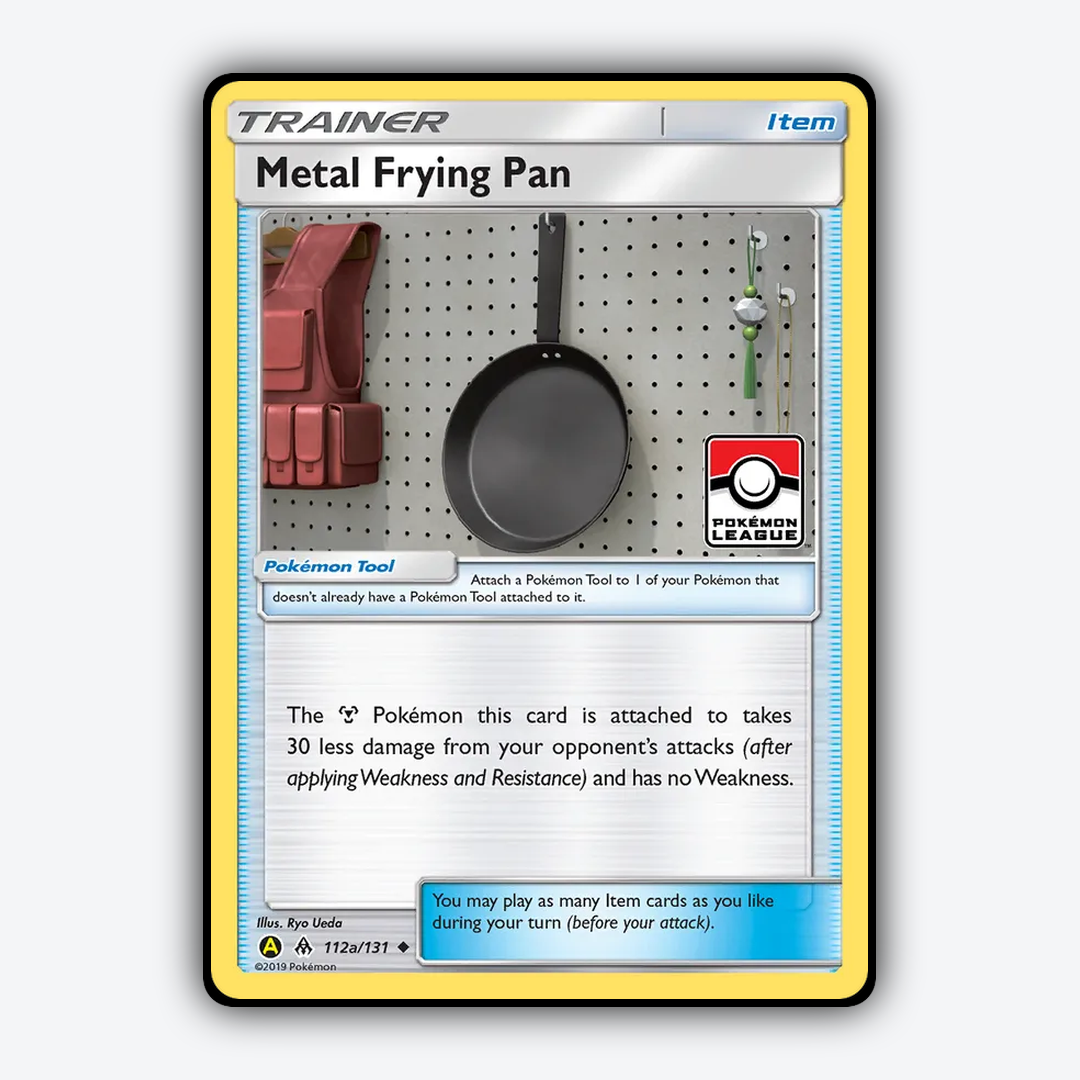 Metal Frying Pan 112a/131 - Forbidden Light Set - Card Rug