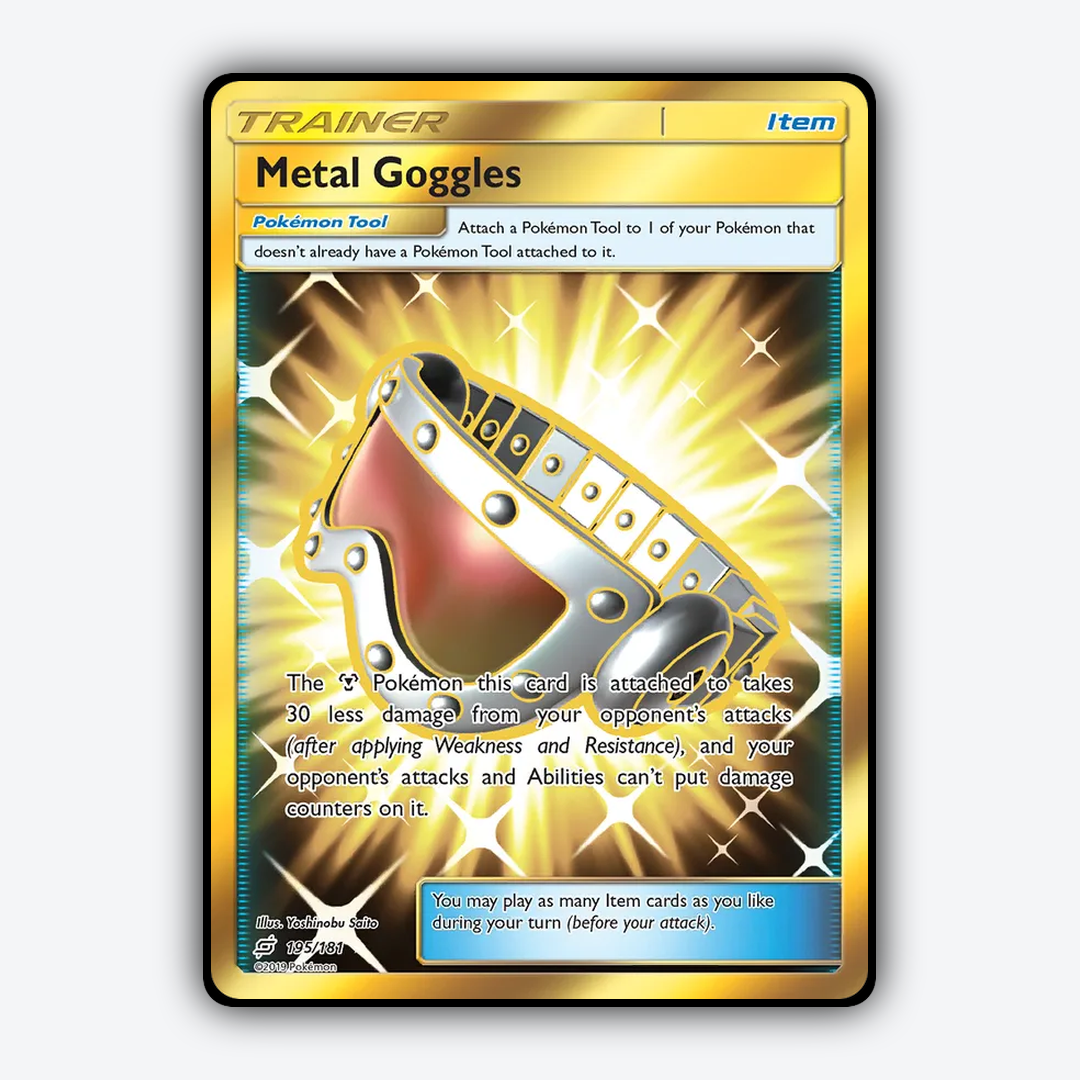 Metal Goggles 195/181 - Team Up Set - Card Rug