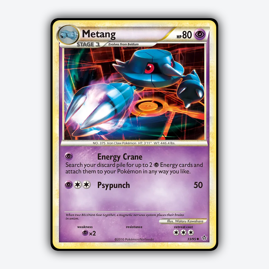 Metang 033/95 - HS—Unleashed Set - Card Rug