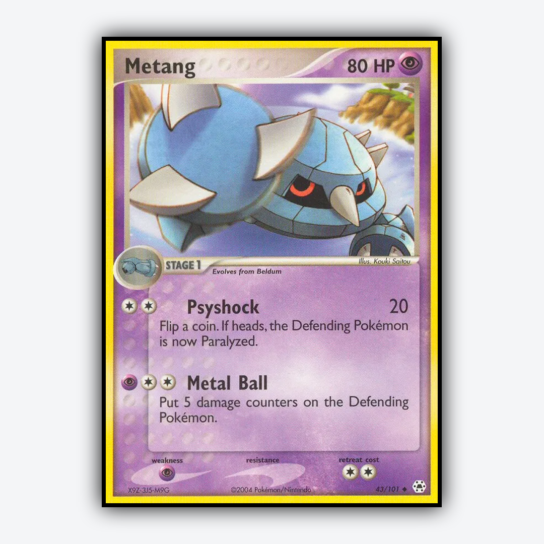 Metang 043/101 - Hidden Legends Set - Card Rug