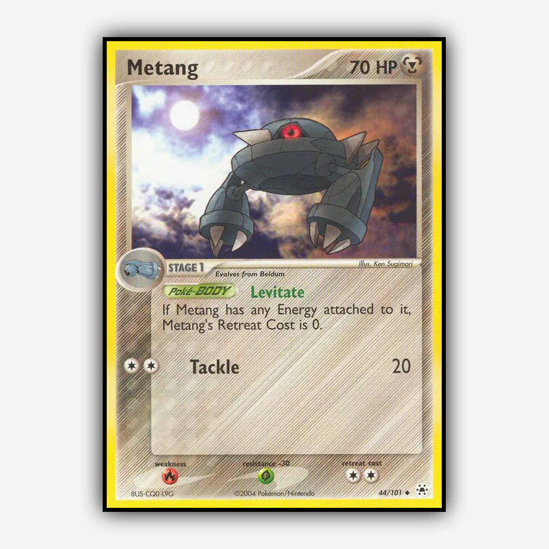 Metang 044/101 - Hidden Legends Set - Card Rug