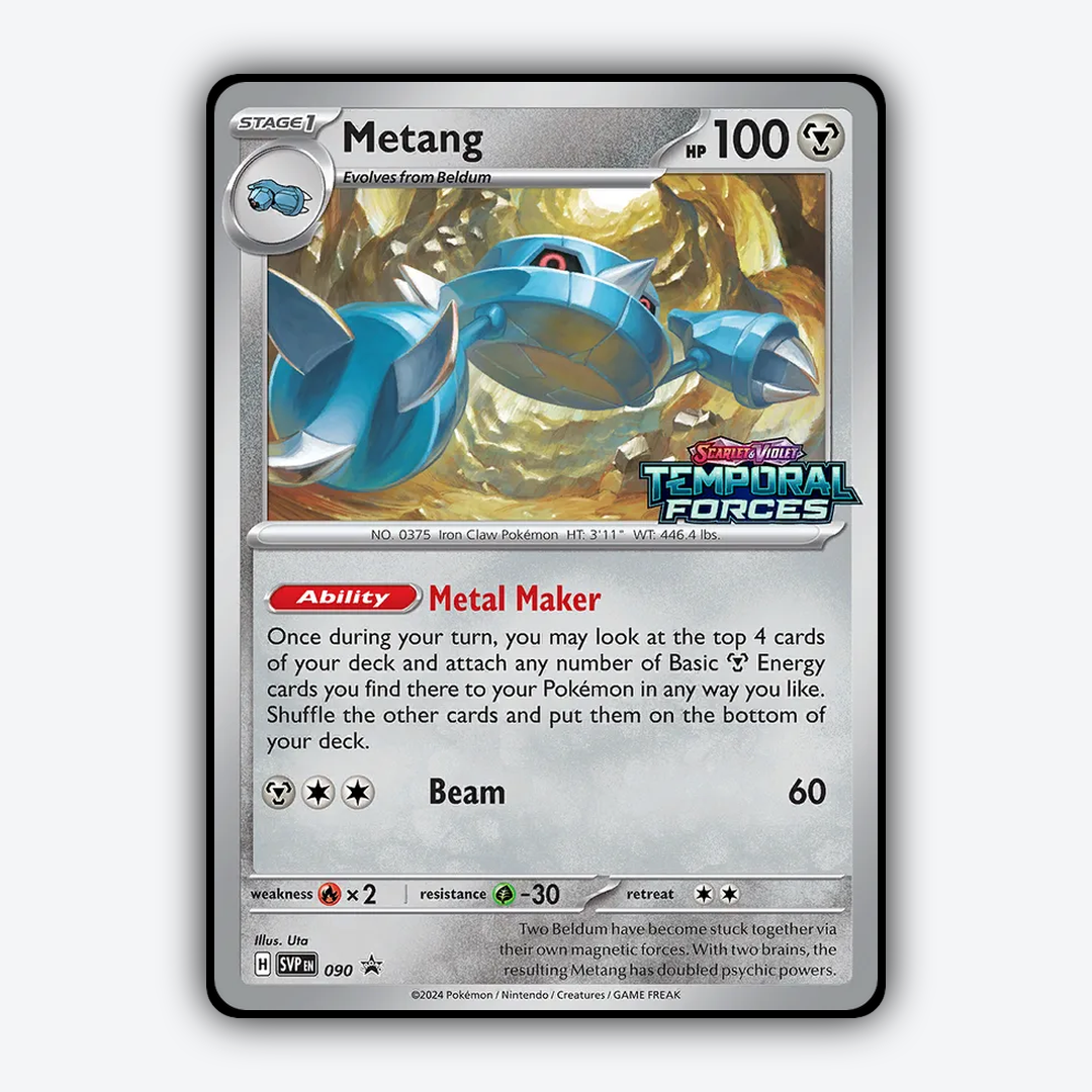 Metang #90 - Scarlet & Violet Black Star Promos Set - Card Rug