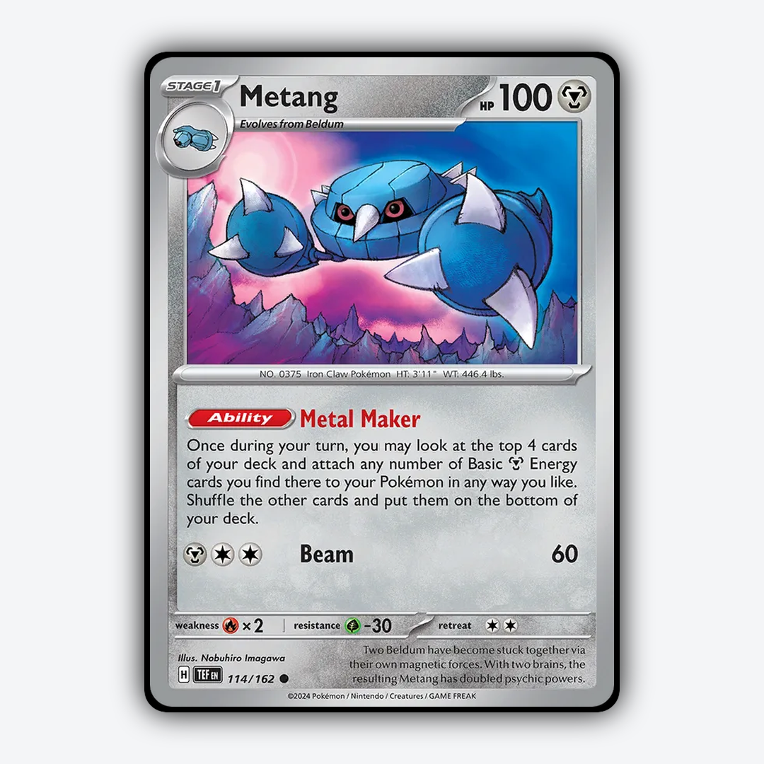 Metang 114/162 - Temporal Forces Set - Card Rug