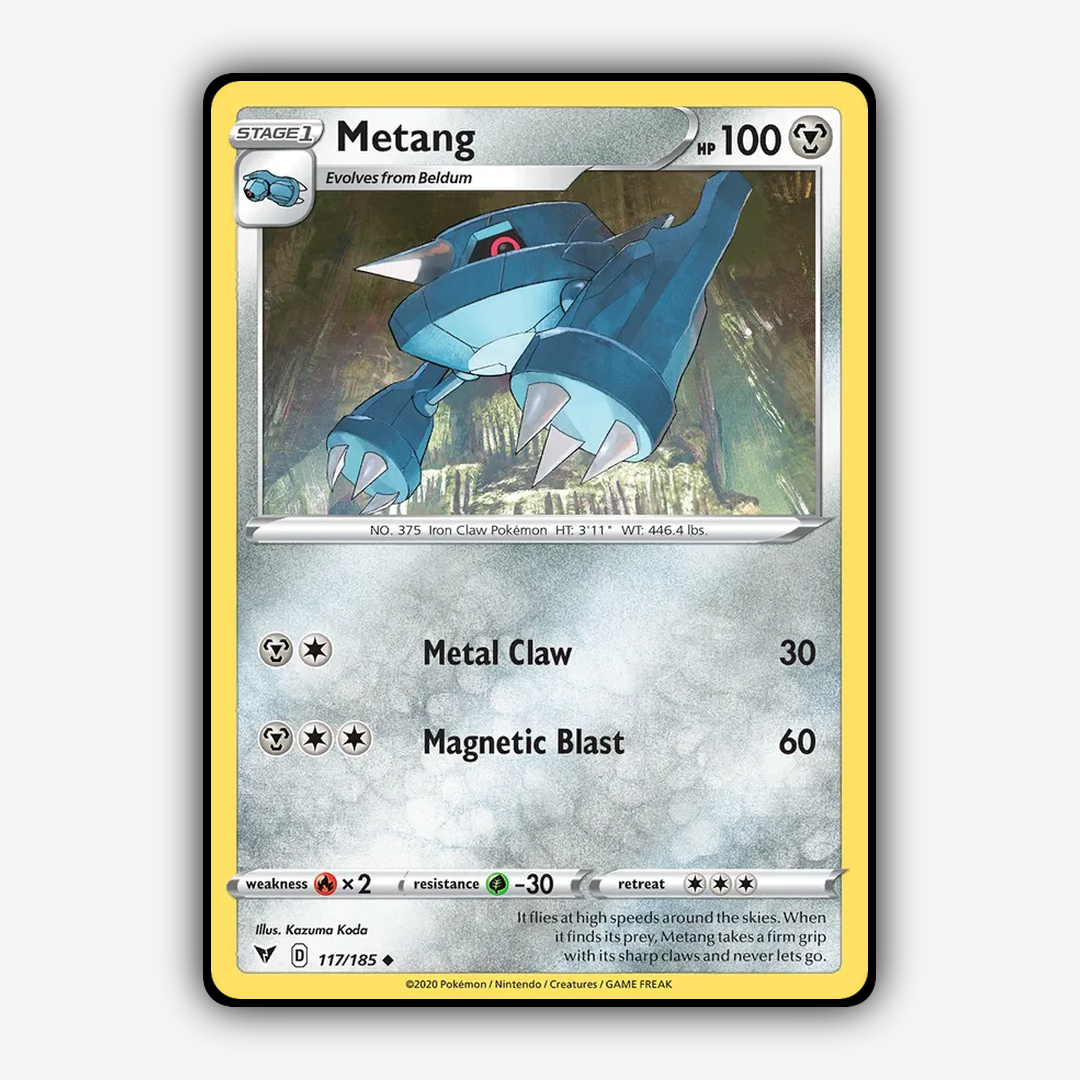 Metang 117/185 - Vivid Voltage Set - Card Rug
