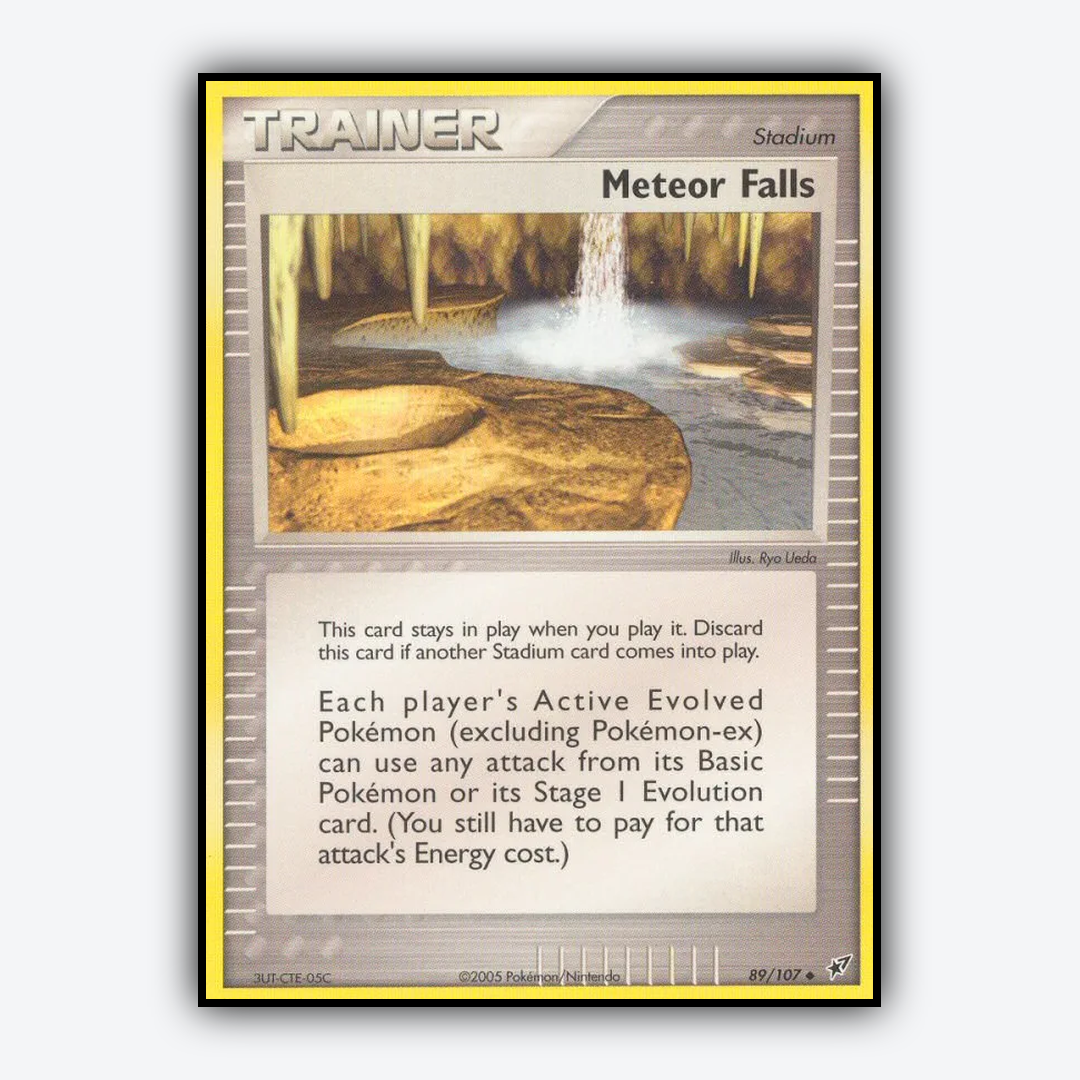 Meteor Falls 089/107 - Deoxys Set - Card Rug