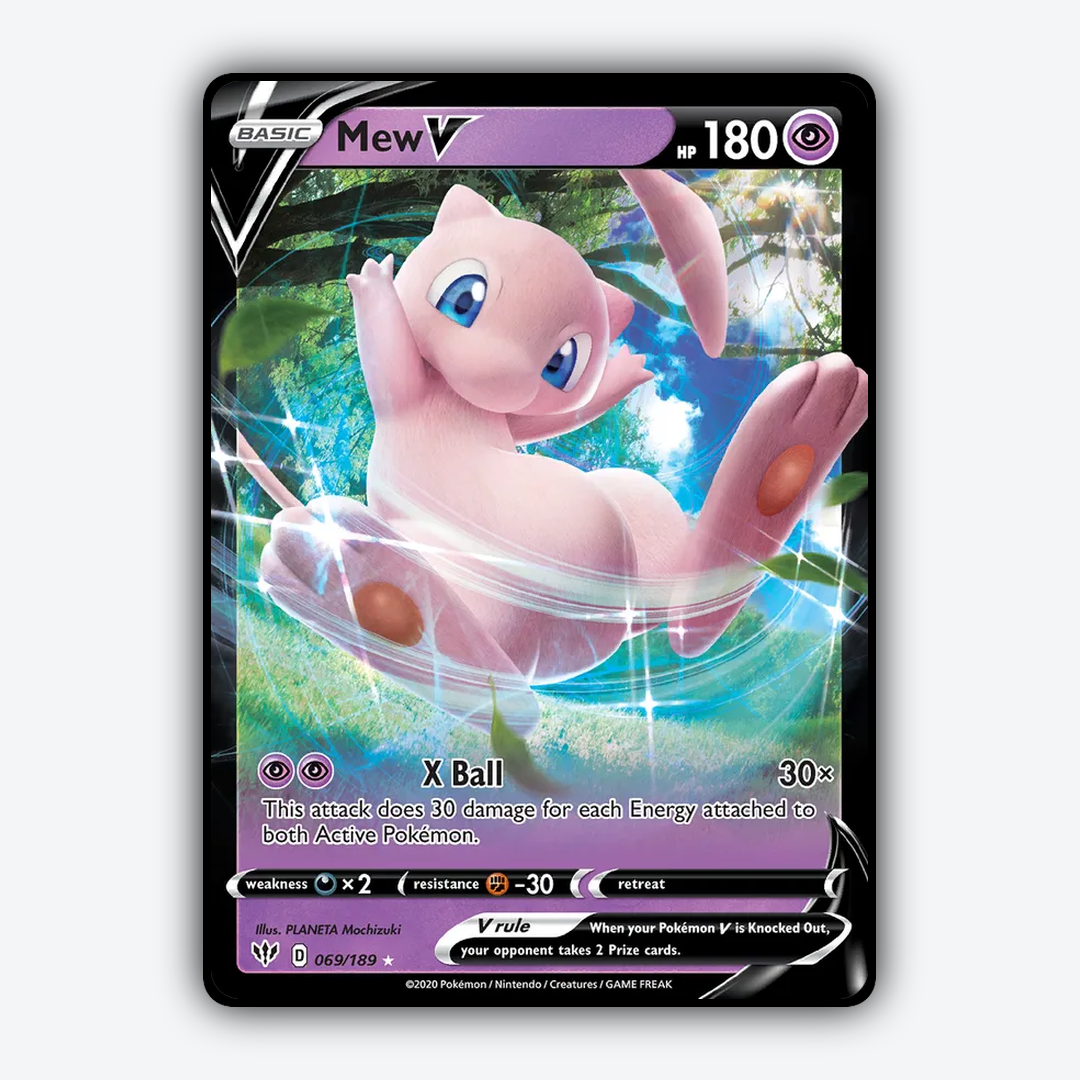 Mew V 069/189 - Darkness Ablaze Set - Card Rug
