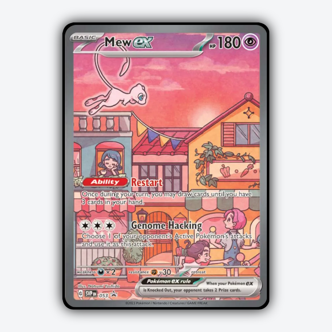 Mew ex #53 - Scarlet & Violet Black Star Promos Set - Card Rug