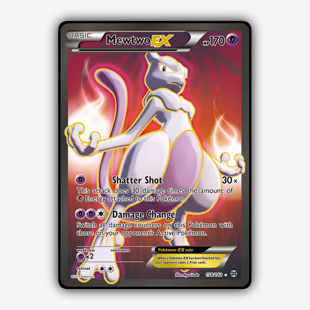 Mewtwo-EX 158/162 - BREAKthrough Set - Card Rug