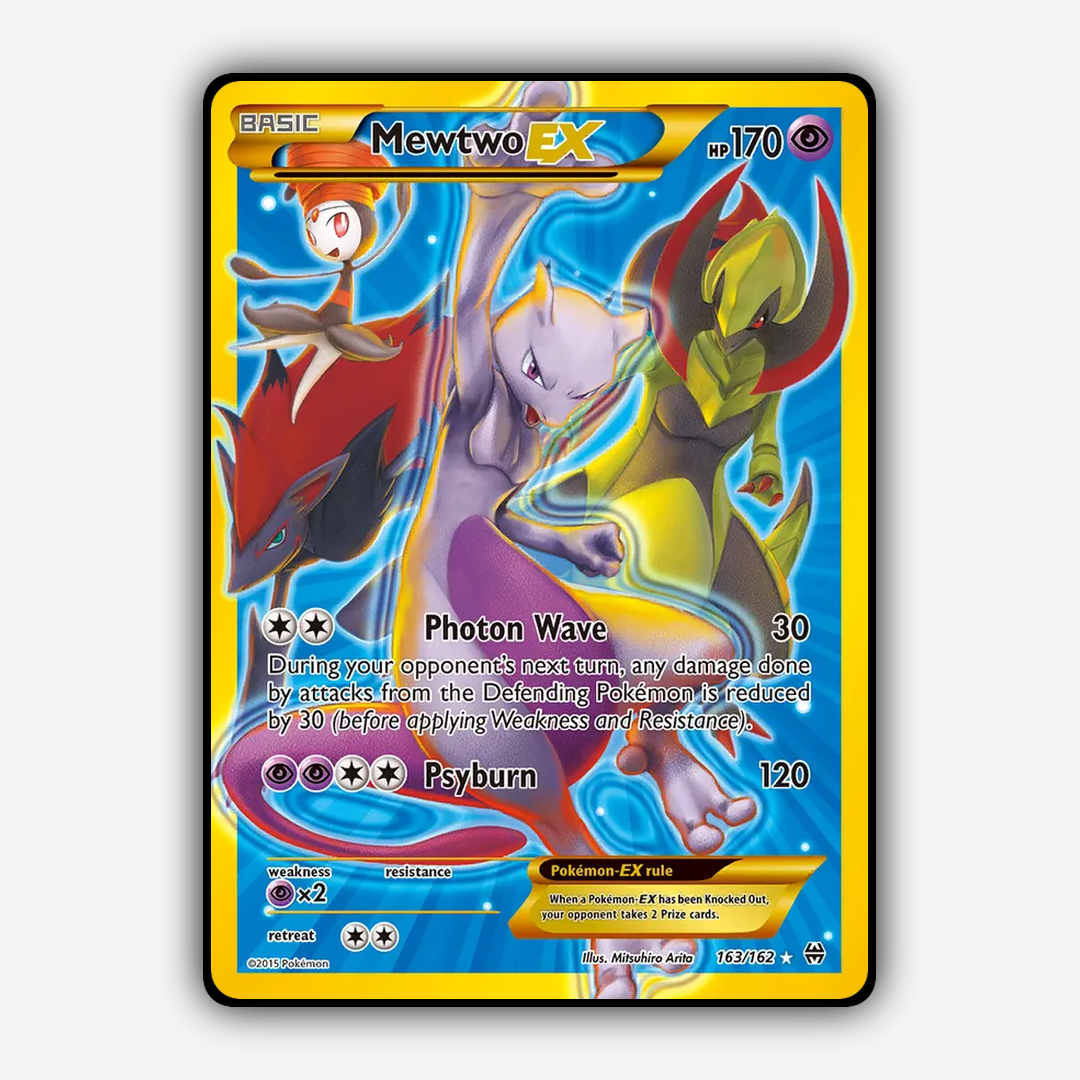 Mewtwo-EX 163/162 - BREAKthrough Set - Card Rug