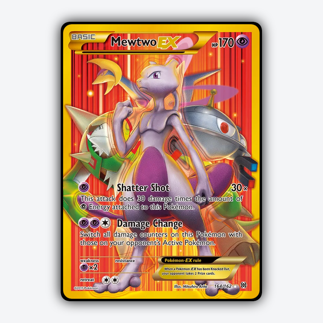 Mewtwo-EX 164/162 - BREAKthrough Set - Card Rug