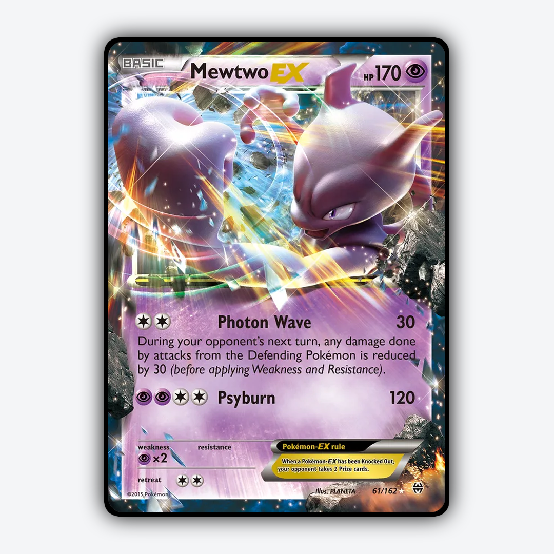 Mewtwo-EX 061/162 - BREAKthrough Set - Card Rug