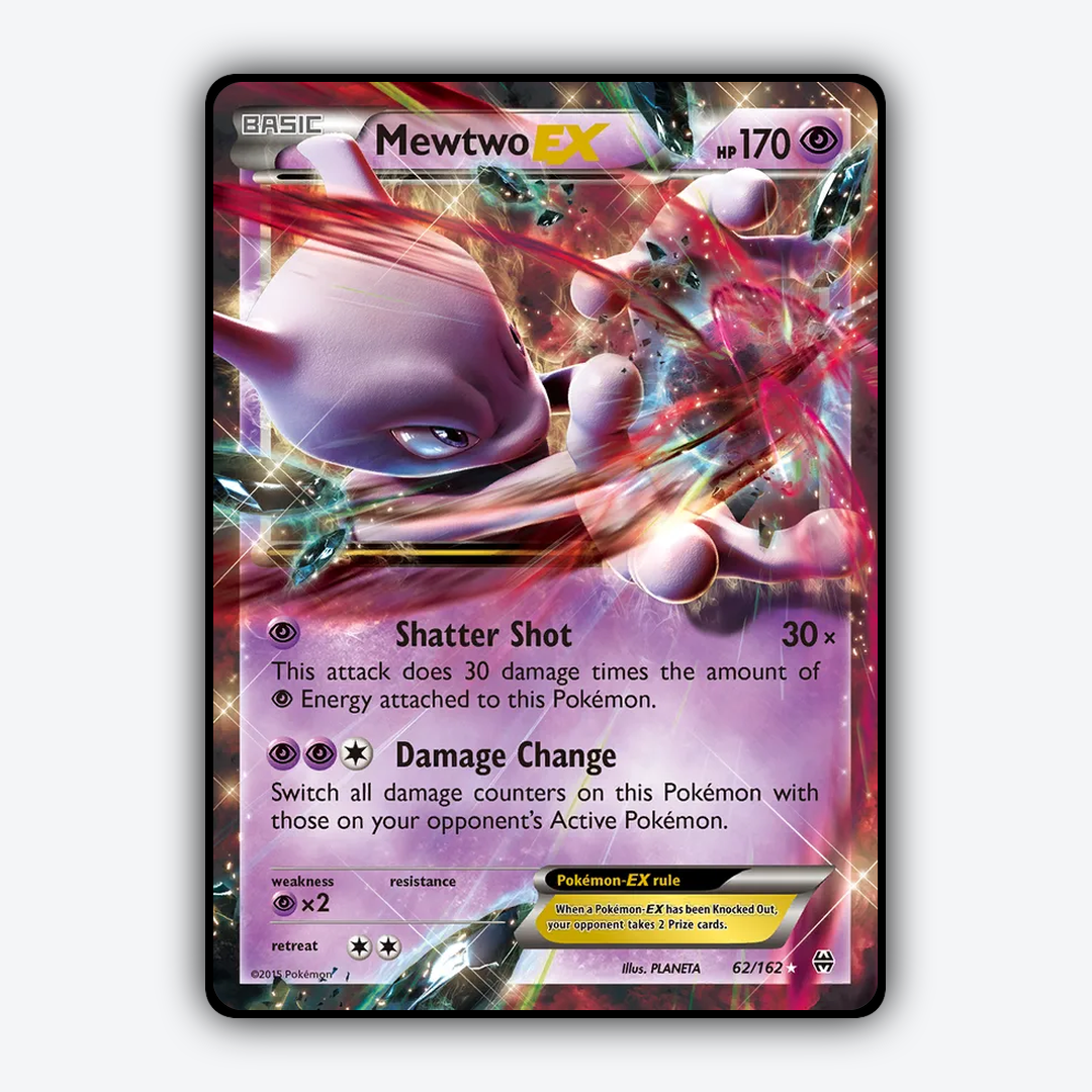 Mewtwo-EX 062/162 - BREAKthrough Set - Card Rug