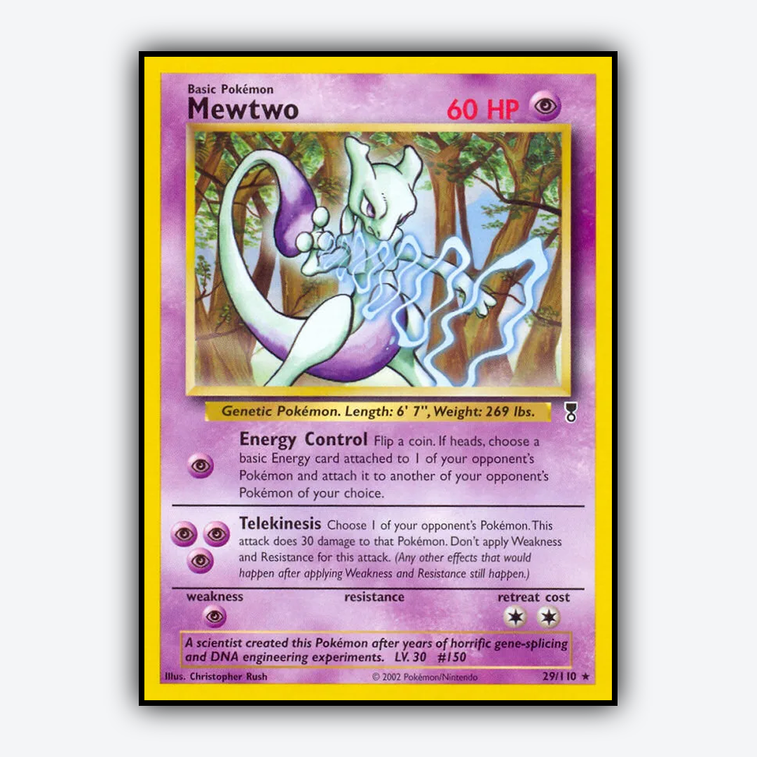 Mewtwo 029/110 - Legendary Collection Set - Card Rug