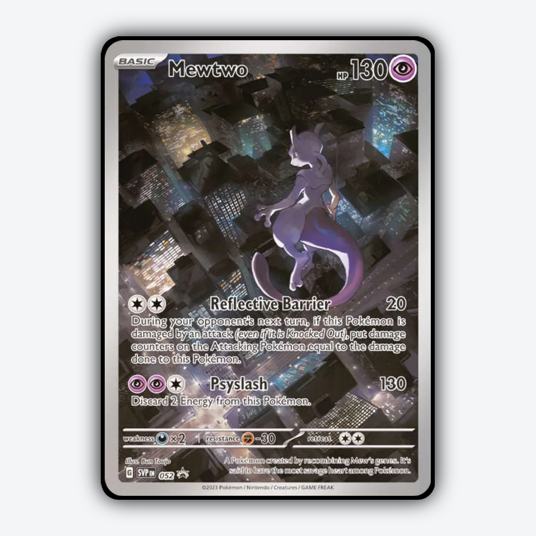 Mewtwo #52 - Scarlet & Violet Black Star Promos Set - Card Rug