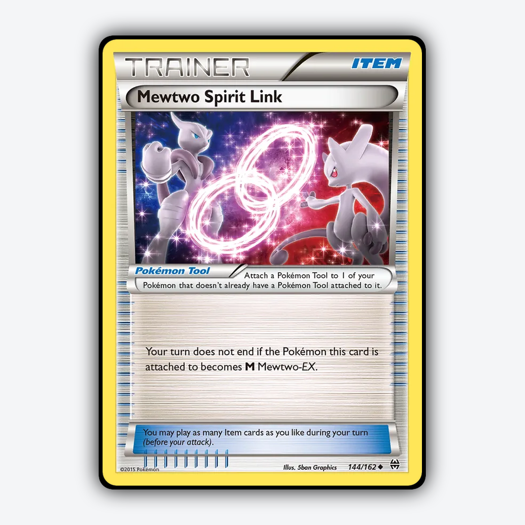 Mewtwo Spirit Link 144/162 - BREAKthrough Set - Card Rug
