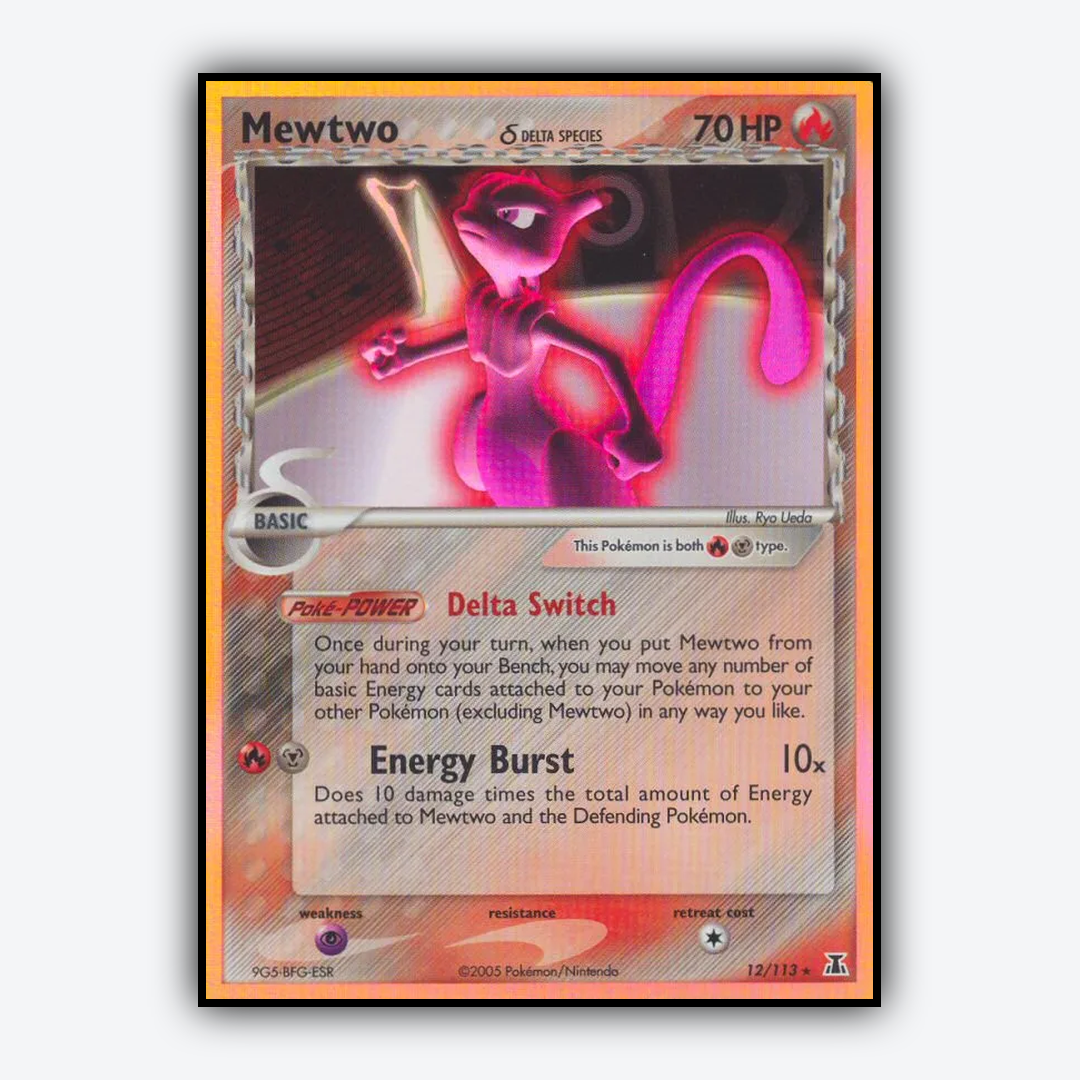 Mewtwo δ 012/113 - Delta Species Set - Card Rug