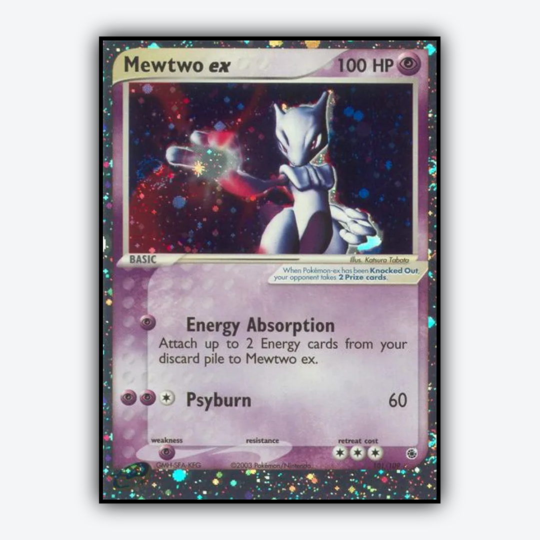 Mewtwo ex 101/109 - Ruby & Sapphire Set - Card Rug